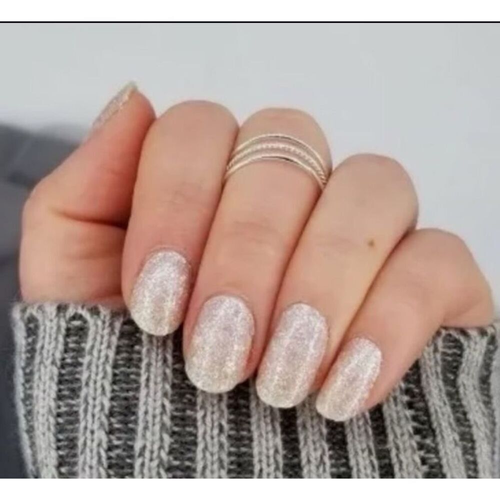 Home Sleet Home Color Street Pink Glitter Press-On Nails/Home Sleet Home